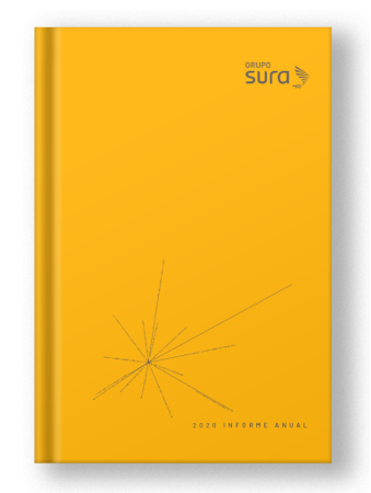 Mock up Informe Anual 2020 Grupo SURA