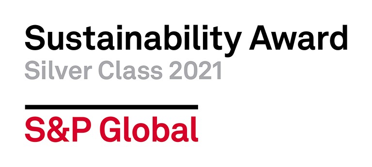 Icono Anuario de Sostenibilidad publicado por S&P Global  