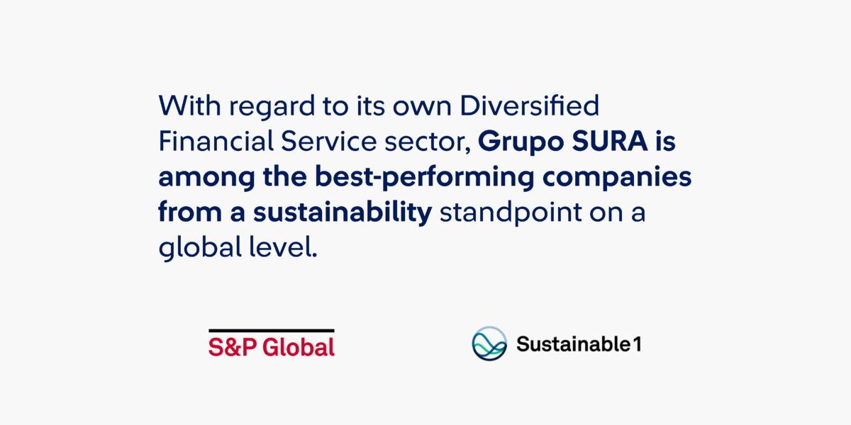 Grupo SURA has been included in the S&P Global Sustainability Yearbook for the thirteenth year running