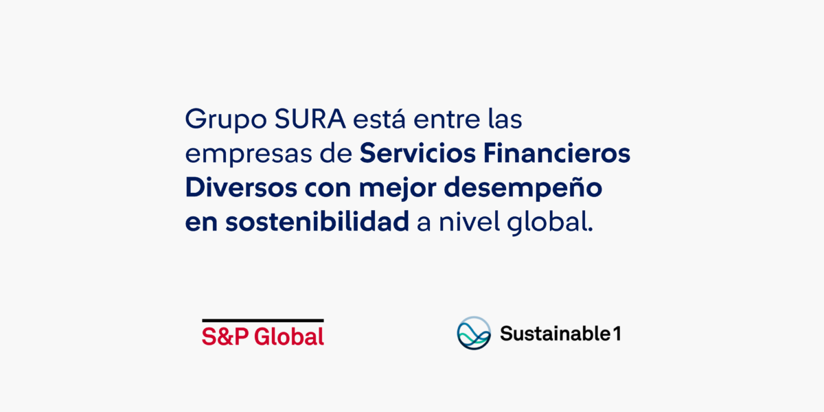 Grupo SURA hace parte del Anuario de Sostenibilidad de S&P Global por trece años consecutivos
