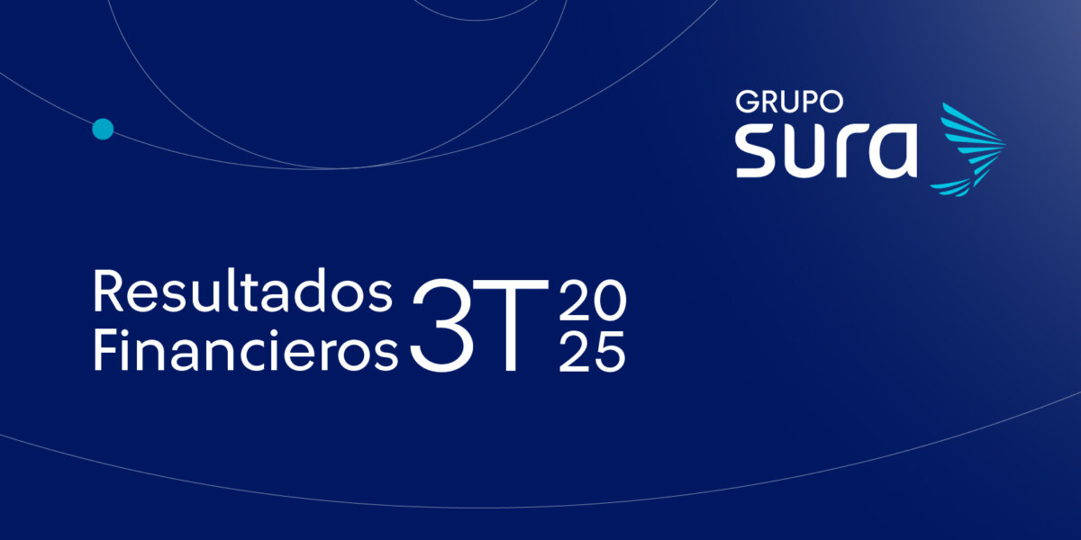 Grupo SURA alcanza a septiembre COP 2.5 billones en utilidad neta acumulada