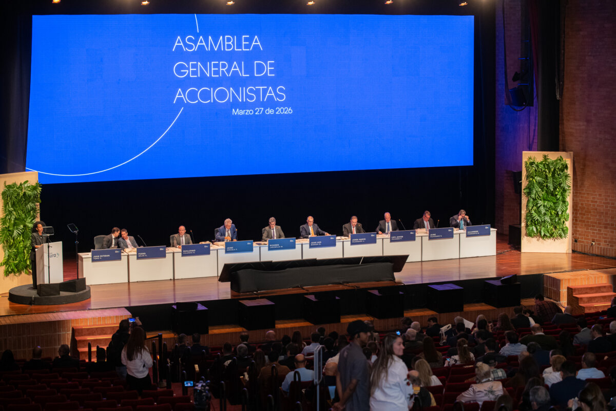 Grupo SURA's General Assembly of Shareholders declared a dividend payment of COP 2,000 per share and approved changes to the Company's Board of Directors