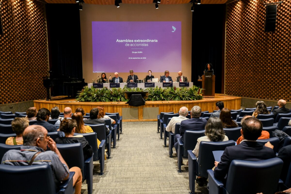 Asamblea de Accionistas de Grupo SURA aprueba programa de readquisición de acciones por hasta COP 500 mil millones
